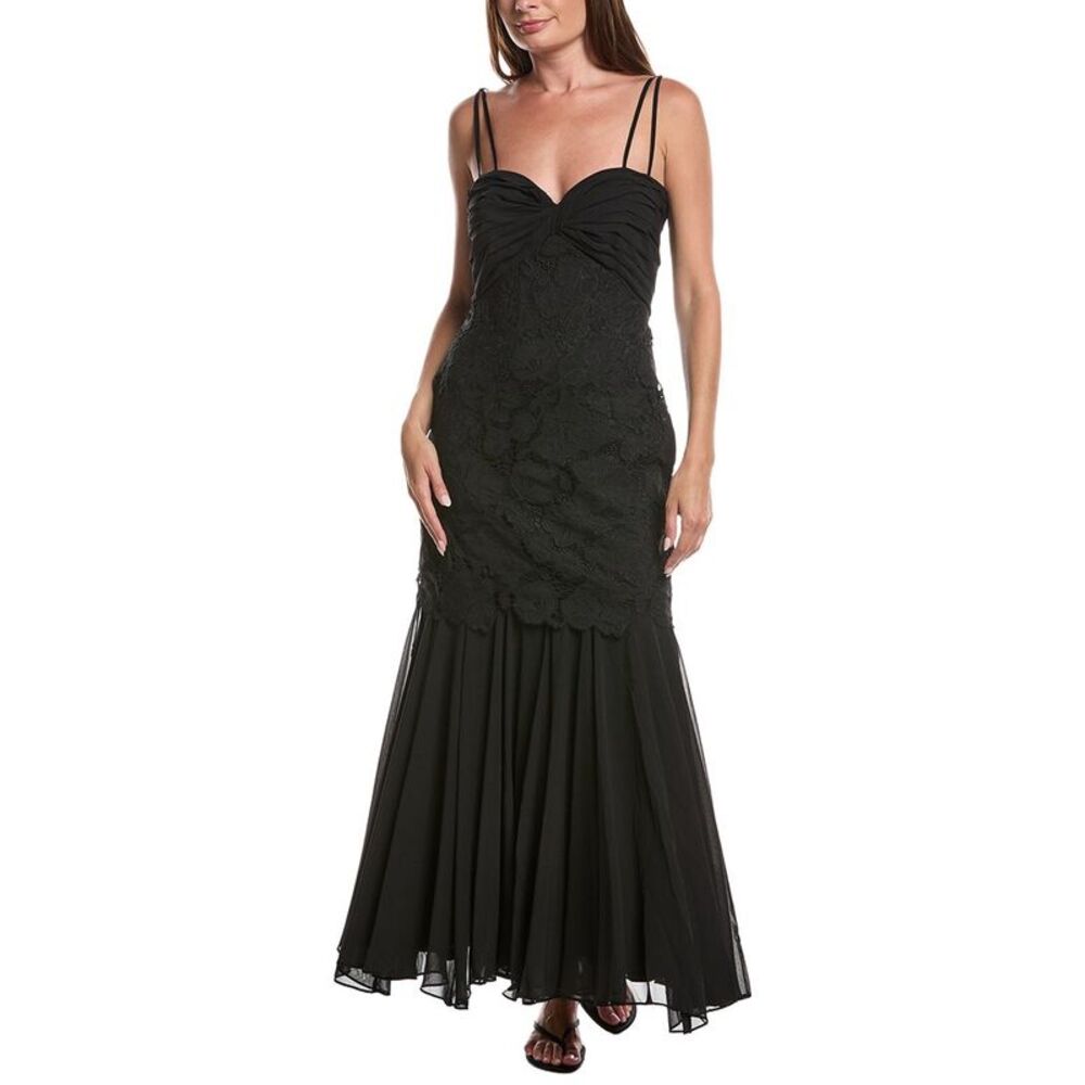 Layered With Love Womens  Solid Sleeveless Maxi Dress, Black